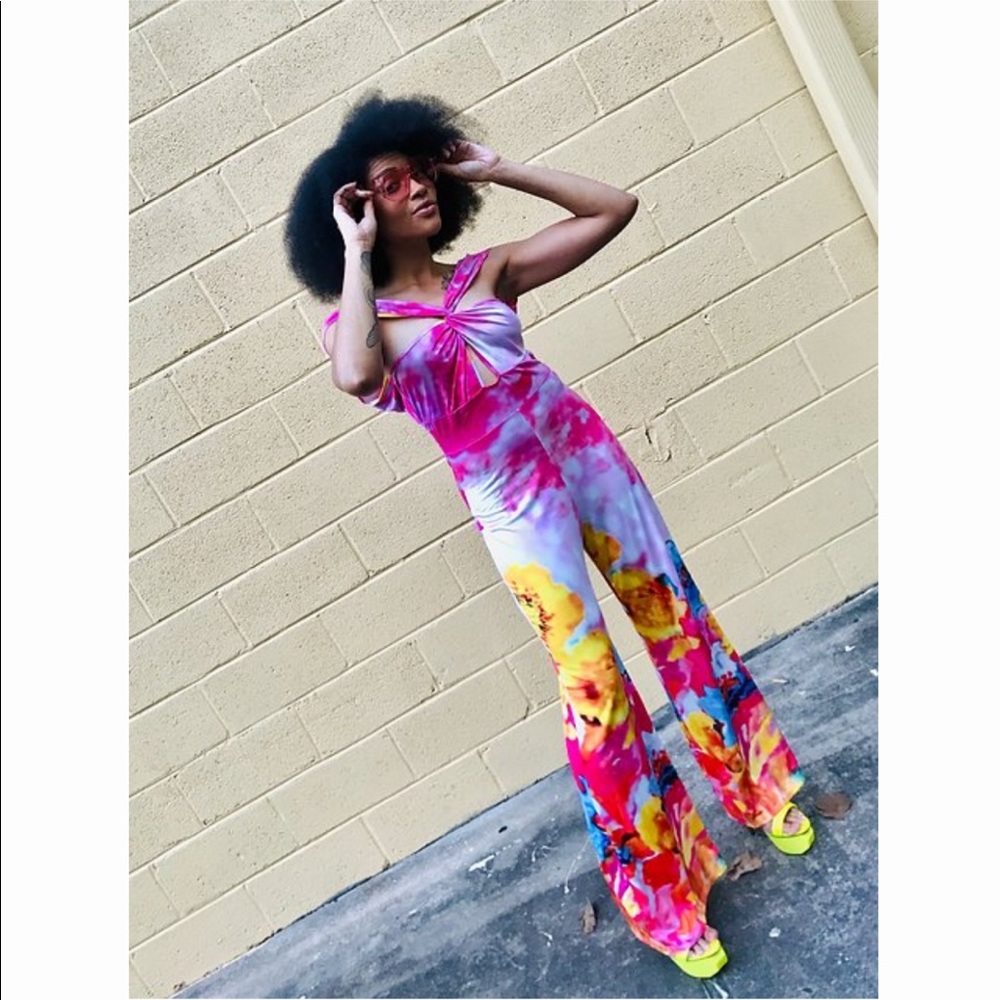 Printed One Piece Jumpsuit